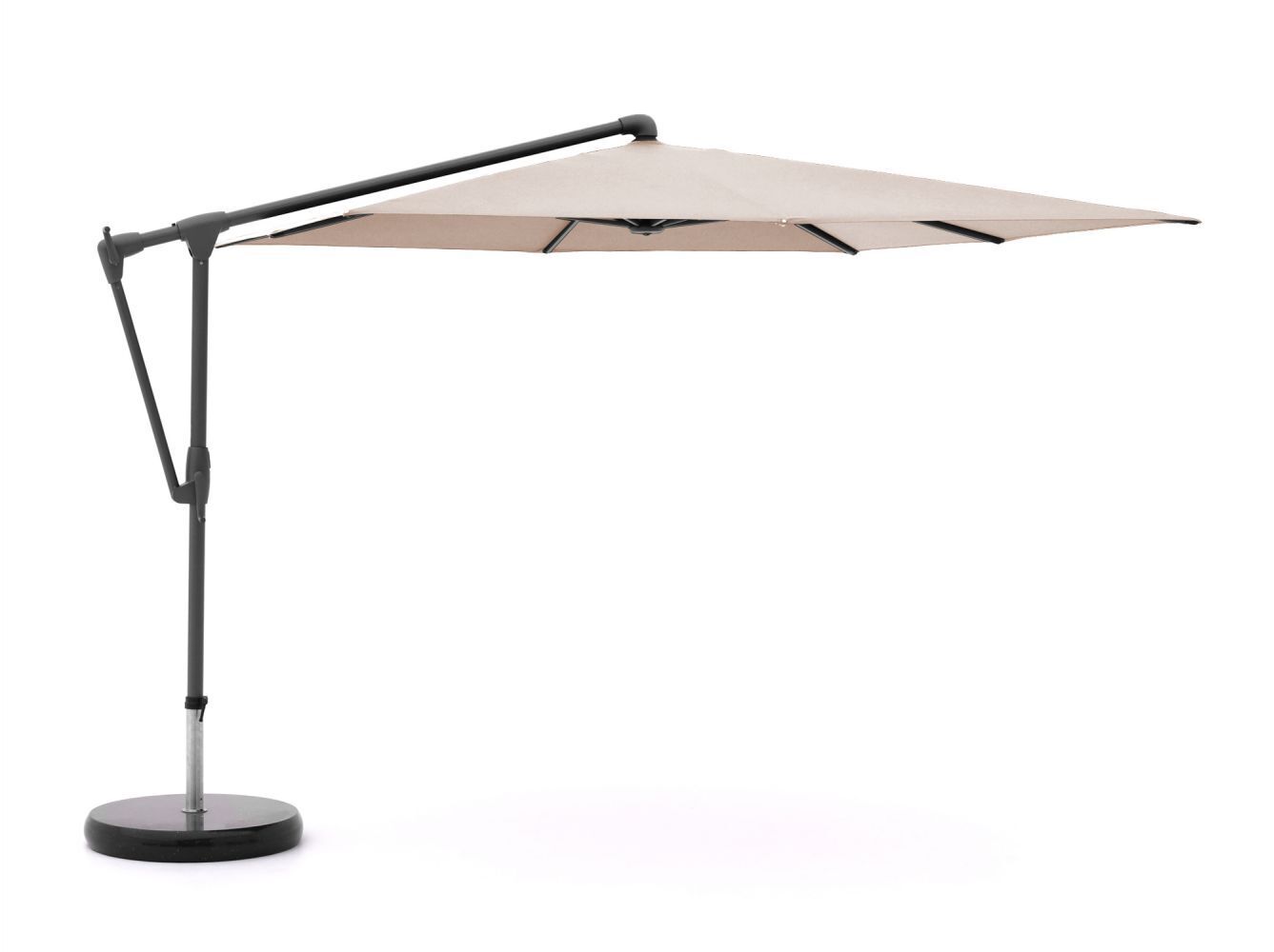 Kees Smit Glatz sunwing casa zweefparasol 270x270cm - laagste prijsgarantie! aanbieding