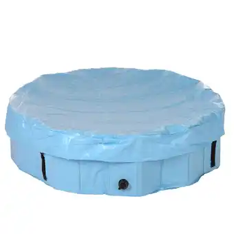 Zooplus Ø80xh20cm dog pool hondenzwembad incl. afdekzeil aanbieding