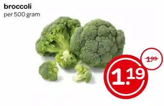 Spar broccoli 500 gram aanbieding