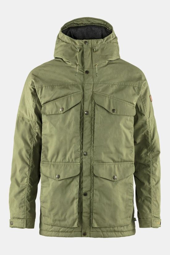 Bever Fjällräven vidda pro wool padded jacket jas groen aanbieding
