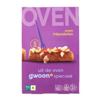 Coop G'woon oven frikandellen aanbieding