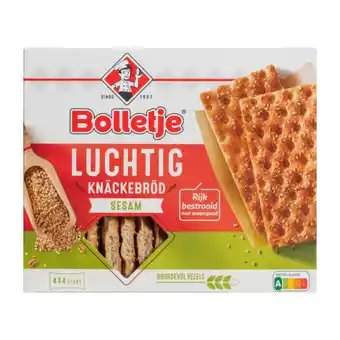 Coop Bolletje knackebrod luchtig sesam aanbieding