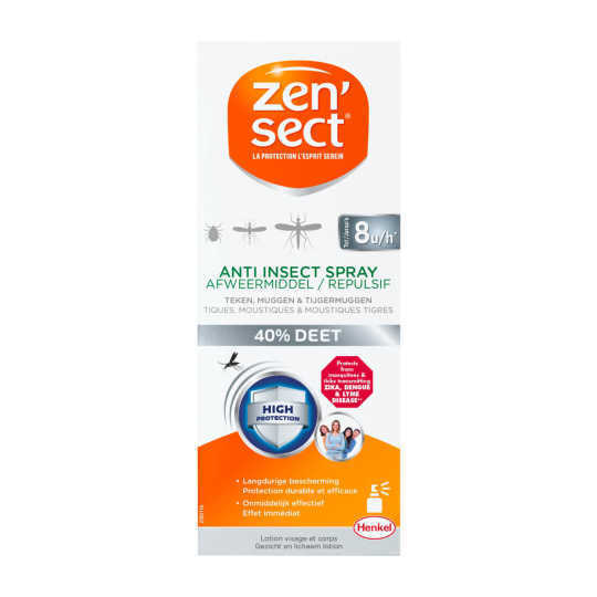 Zensect skin protect spray 40 deet aanbieding bij Coop