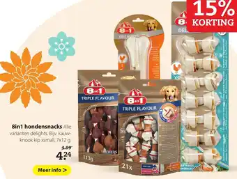 Boerenbond 8in1 hondensnacks aanbieding