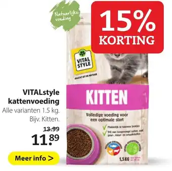 Boerenbond Vitalstyle kattenvoeding aanbieding