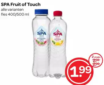 Spar SPA Fruit of Touch aanbieding