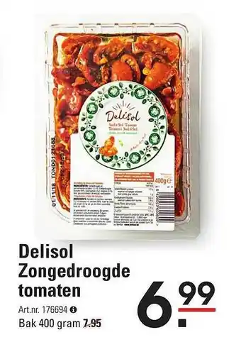 Sligro Delisol Zongedroogde Tomaten aanbieding