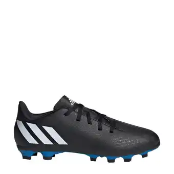 Wehkamp Adidas performance predator edge.4 fxg jr. voetbalschoenen zwart/wit/rood aanbieding