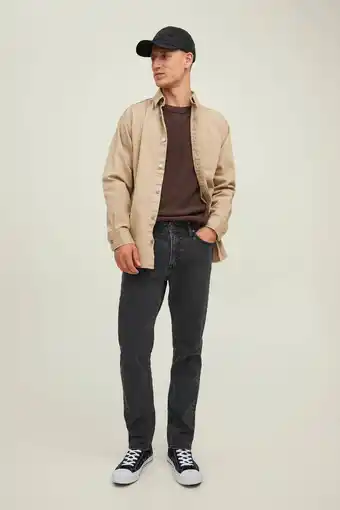 Wehkamp Jack & jones jeans intelligence regular fit jeans jjiclark jjoriginal zwart aanbieding