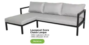 GAMMA Loungeset Evora Chaise Longue aanbieding