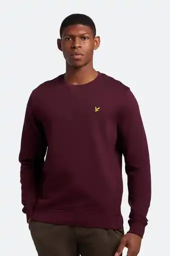 Wehkamp Lyle & scott sweater burgundy aanbieding