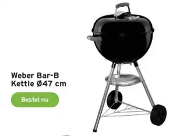 GAMMA Weber Bar-B Kettle Ø47 cm aanbieding