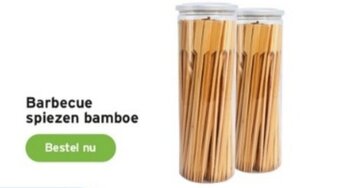 GAMMA Barbecue spiezen bamboe aanbieding