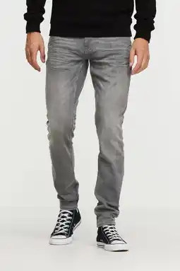 Wehkamp Purewhite skinny jeans the jone w0105 denim light grey aanbieding