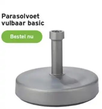 GAMMA Parasolvoet vulbaar basic aanbieding