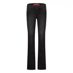 Wehkamp Vingino flared jeans zwart aanbieding