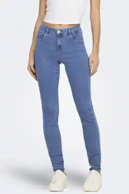 Wehkamp Only skinny jeans onlrain medium blue denim aanbieding