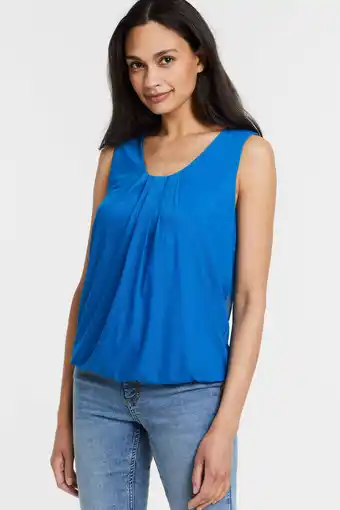 Wehkamp Imagine mesh top blauw aanbieding