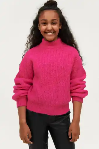 Wehkamp Ellos trui karla neon roze aanbieding