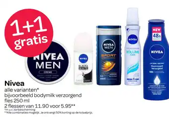 Spar Nivea aanbieding