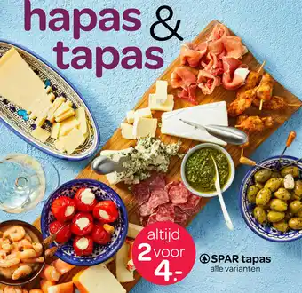 Spar OSPAR tapas aanbieding