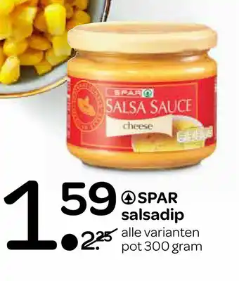 Spar salsadip alle varianten aanbieding