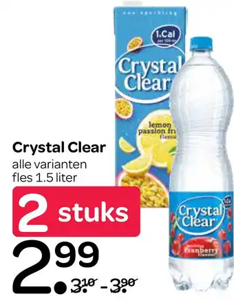 Spar Crystal Clear aanbieding