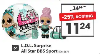 Top1Toys L.o.l Surprise All Star bbs Sport aanbieding