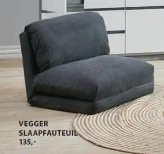 Jysk VEGGER SLAAPFAUTEUIL aanbieding