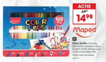 Top1Toys Kleur Koffer aanbieding