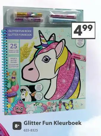 Top1Toys Glitter Fun Kleurboek aanbieding