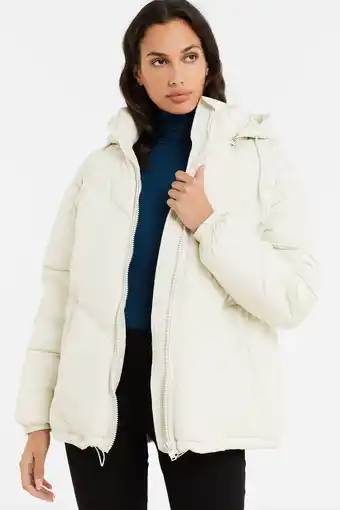 Wehkamp Anytime oversized waterafstotende jas beige aanbieding