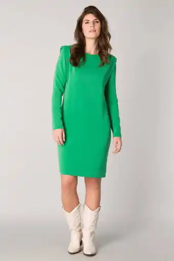 Wehkamp Ivy beau sweatjurk groen aanbieding