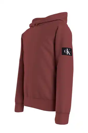 Wehkamp Calvin klein jeans hoodie met logo rood aanbieding