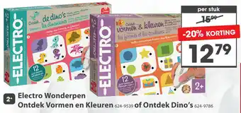 Top1Toys Electro Wonderpen Ontdek Vormen en Kleuren aanbieding