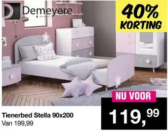 Van Asten BabySuperstore Tienerbed Stella 90x200 aanbieding