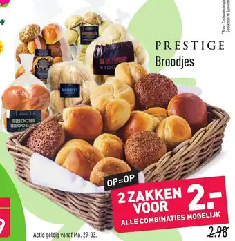 ALDI Prestige Broodjes aanbieding