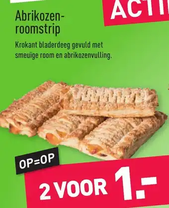 ALDI Abrikozenroomstrip aanbieding