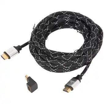 Action Cablemax hdmi-kabel met adapter aanbieding
