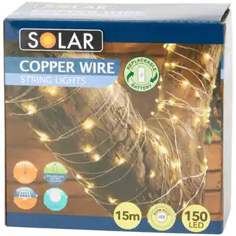 Action Solar koperdraadverlichting aanbieding