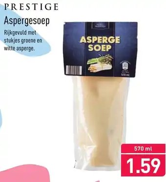 ALDI Prestige Aspergesoep 570ml aanbieding