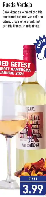 ALDI Rueda Verdejo 750ml aanbieding