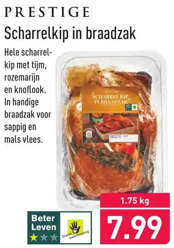 ALDI Prestige Scharrelkip in braadzak 1.75kg aanbieding