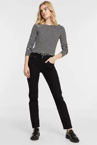 Wehkamp Mac slim fit jeans slim black aanbieding