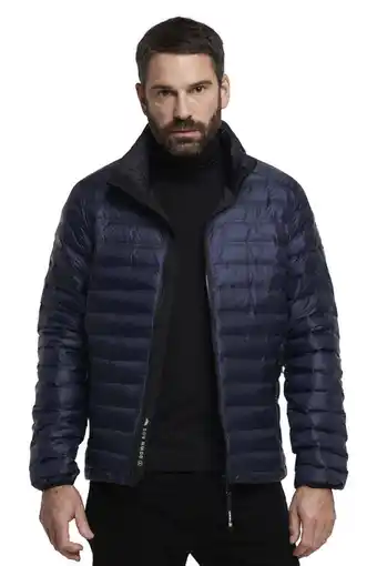 Wehkamp Tenson gewatteerde jas imilac donkerblauw aanbieding
