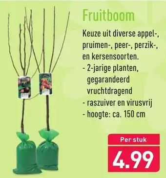 ALDI Fruitboom aanbieding