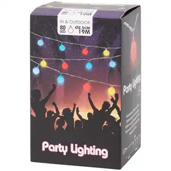 Action Feestverlichting slinger aanbieding