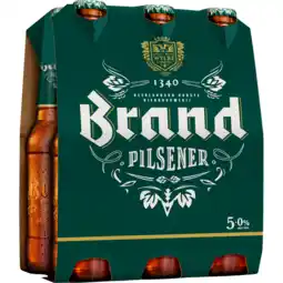 Jumbo Brand pilsener bier fles 6 x 30cl aanbieding