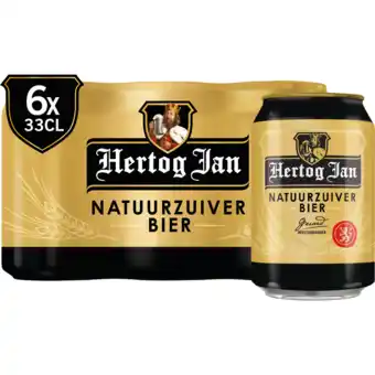 Jumbo Hertog jan - pils - blik - 6 x 330ml aanbieding