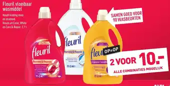 ALDI Fleuril vloeibaar wasmiddel aanbieding